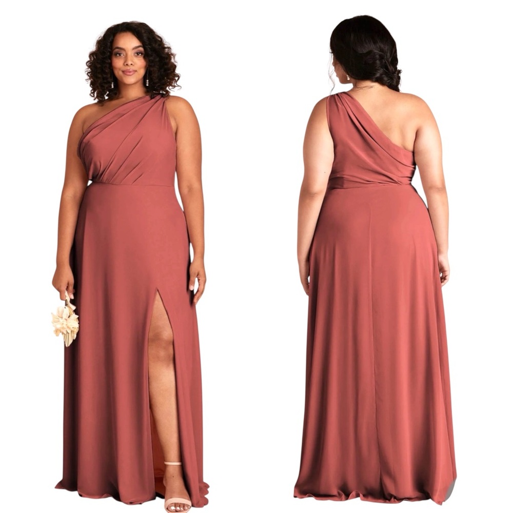 NWT Birdy Grey Kira Dress Chiffon Spice Sz XXL Bridesmaid Wedding Formal Gown